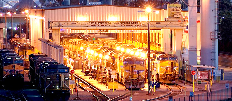 LOCOMOTIVE SANDING CRANES